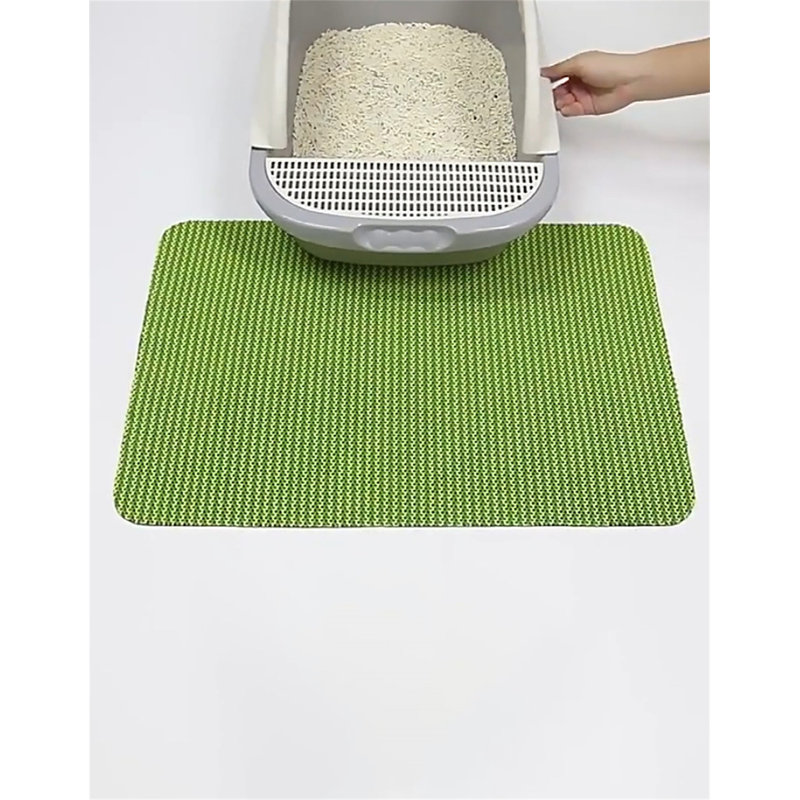 Tapis filtrant pour litière pour chat, H 0,11 po x l 35,43 po x P 23,62 po