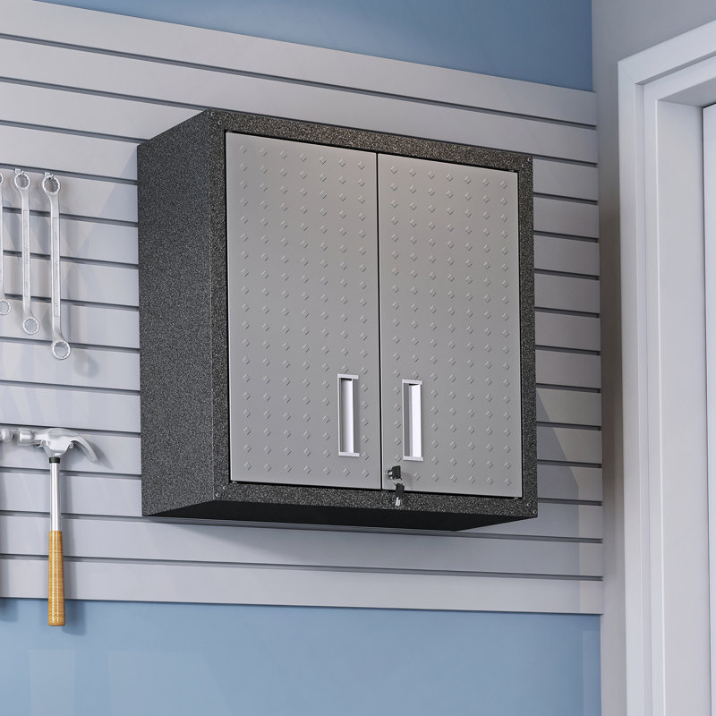 Accent Cabinet, Garage Cabinet With 2 Doors And 1 Adjustable Shelf