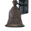 Applique murale d'extérieur à 1 ampoule Liberty Centennial Rust-24122543-24122542