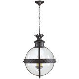 Chapman & Myers Crown Top Banded Globe Lantern