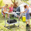 Metal Kitchen Cart