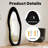 Farkhan Wavy Freestanding Mirror with Hooks-319866042-321831358