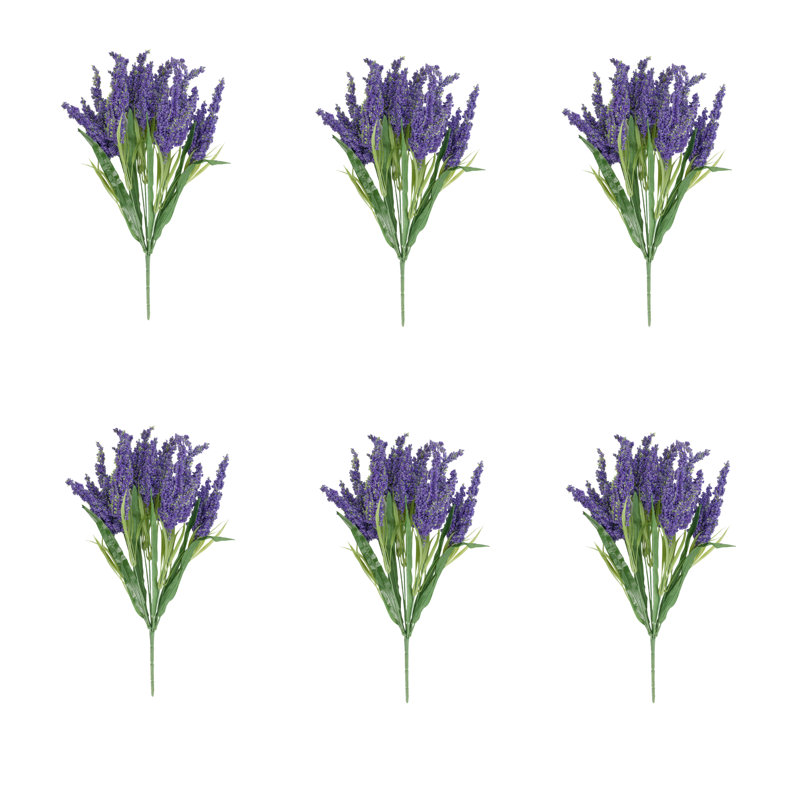 Faux Heather Stem, Purple