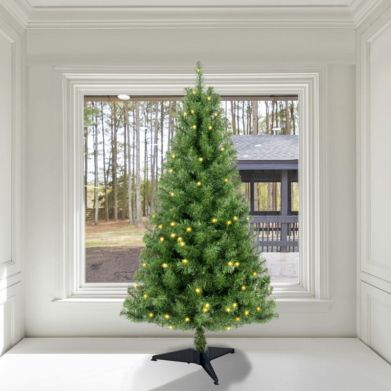 4ft Artificial Christmas Tree Prelit
