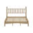 Retro Style Platform Bed with Gourd Shaped Headboard-473385977-473385978
