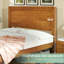 Bilal King Size Solid Wood Platform Bed Frame With 48.6'' Headboard,Yellow-726222999-726222997
