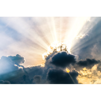 Beautiful Evening Skyscape by Chayantorn - Wrapped Canvas Print