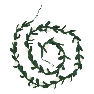 6' Black Novelty Garland
