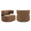Fauteuil pivotant rembourré Bascom-1547012086