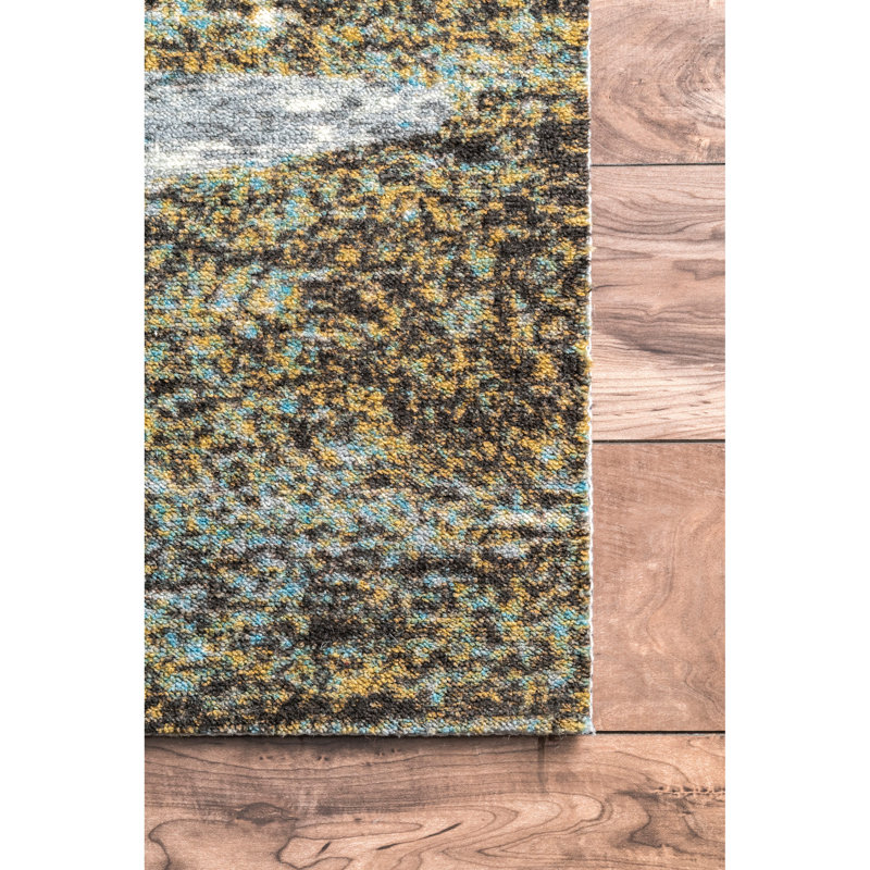 Myrtille Abstract Indoor Rug, Rectangle 4' x 6'