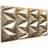 Handmade Glam Abstract Wall Decor on Metal