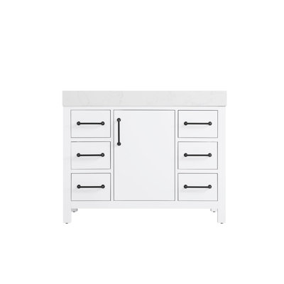 42 inch Single Bathroom Vanity_Traditional_VF60642