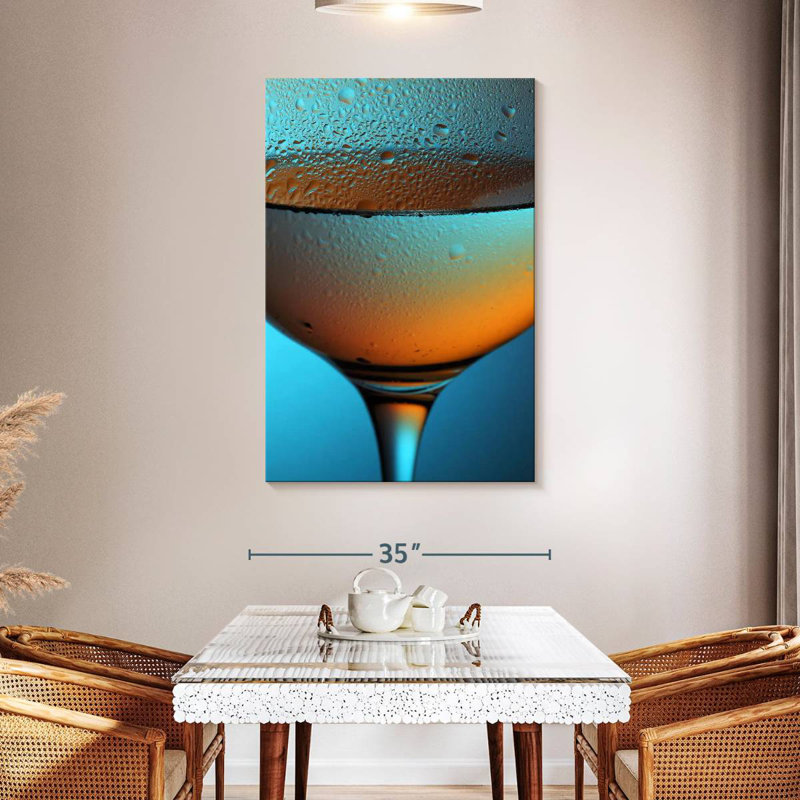 Yarlin Cold Rose Wine, 48" H x 32" W