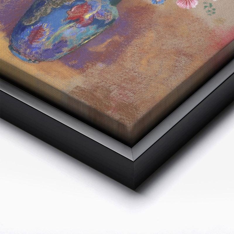 Bouquet de fleurs n ° 1, Black Framed, Canvas, 18"H x 24"W