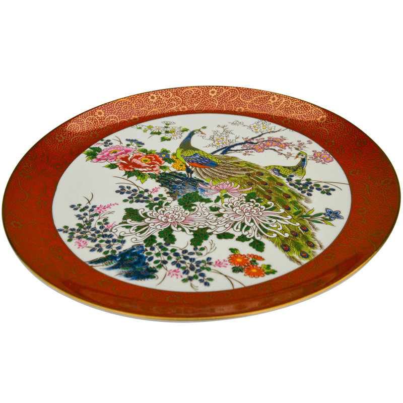 Handmade Porcelain Decorative Plate