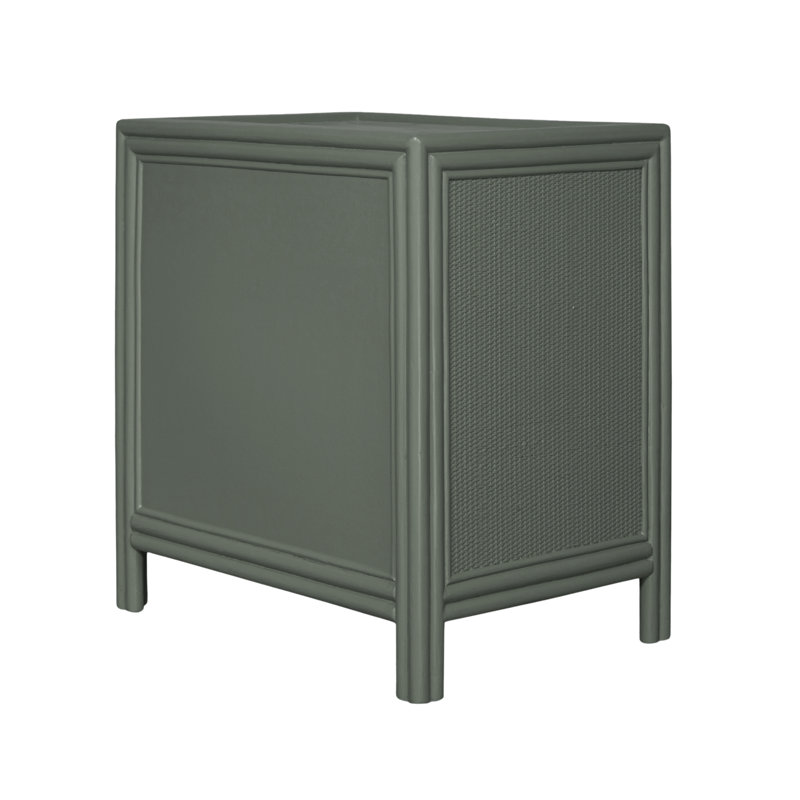 Aruba 1 - Drawer Nightstand, Evergreen