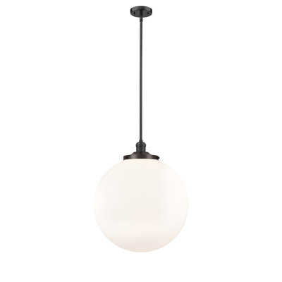 Luminaire suspendu simple à 1 lumière Frederick