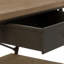 Ahnyia 52cm W Metal Bedside Table