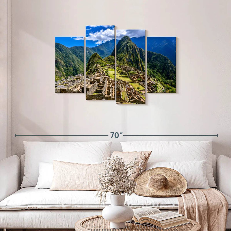 Remains Of Machu Picchu, 27" H x 43" W