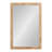 Rectangle Pieced Wood Bathroom Mirror