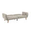Canapé-lit capitonné en microfibre Fosnavag-1262084835