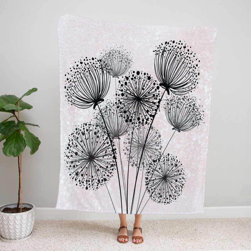 Throw Blanket, 60" L x 51" W