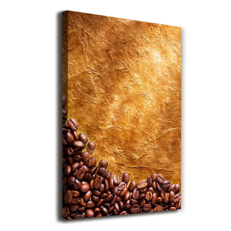 Coffee Beans - Wrapped Canvas Print