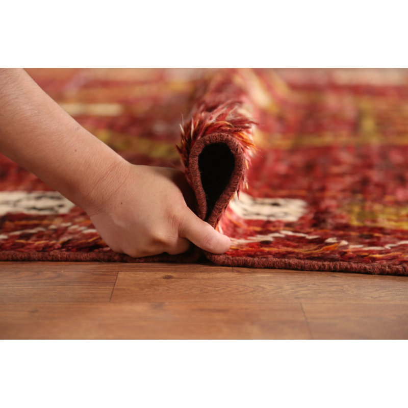 Tapis à motif géométrique oriental marocain 7 x 10