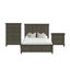 Ensemble de chambre à coucher à panneaux 3 pièces Nhek-1260705806-1260705805