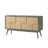Server Blayde Light Gray & Natural Finish