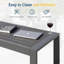 Table basse d'extérieur en aluminium 43 po-130523904