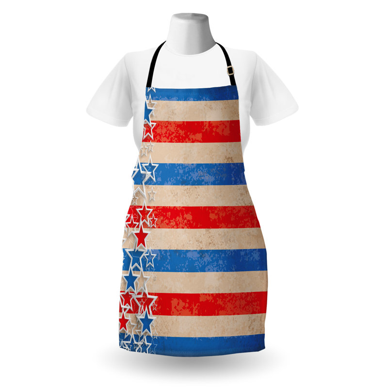 Striped Bib Apron