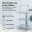 Aluminum Freestanding Drying Rack