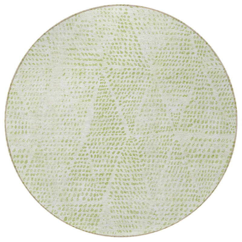 Tapis rond 8 po