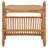 Bayard Rattan Pole Accent Table