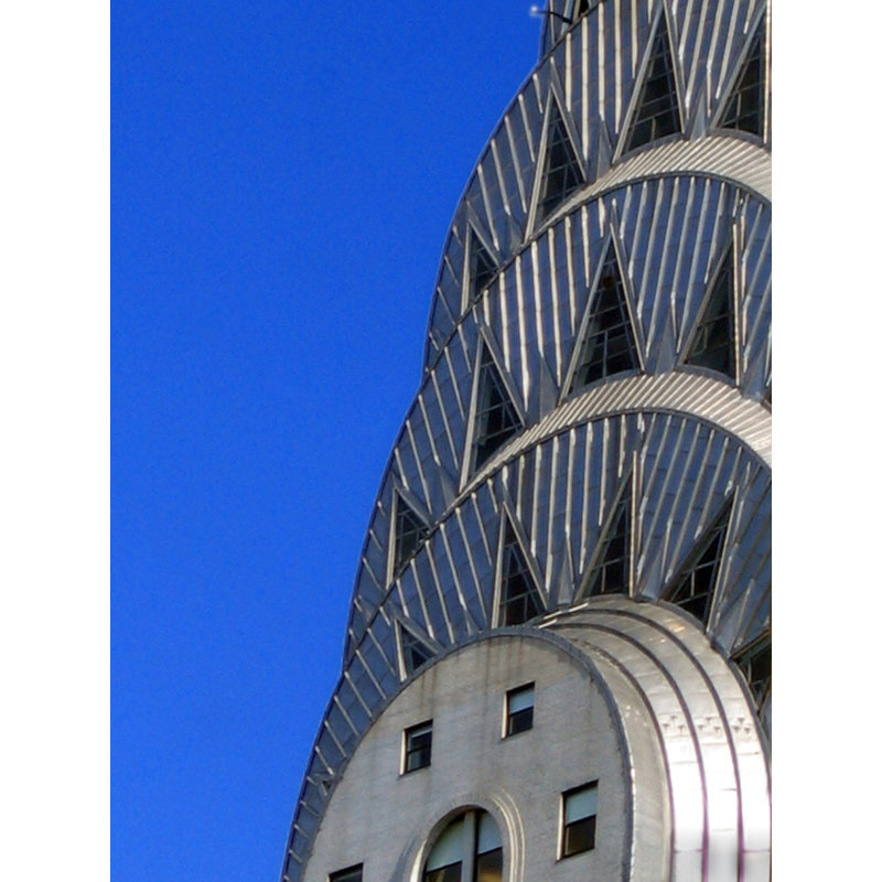 New York City Chrysler Building, H 24 po x l 18 po