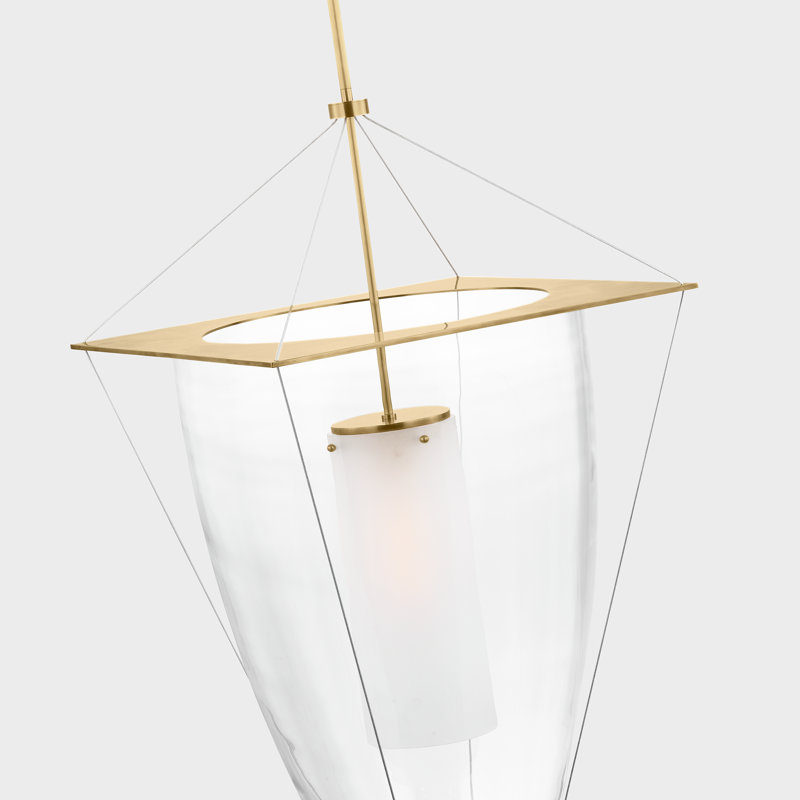 Ovalle 1 - Light Pendant, Antique Brass
