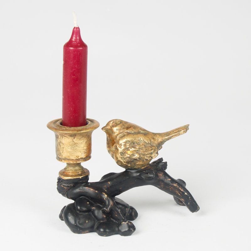 Resin Tabletop Candlestick