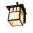9" Wide Seneca Double Bar Mission Wall Sconce