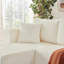 Canapé modulaire en forme de U de 132 po, canapé-lit Comfy avec poches latérales, canapé-lit en mousse à mémoire de forme minimaliste moderne en velours côtelé pour salon, aucun assemblage requis, beige-229909185