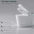 Modern White Toilet With Bidet Seat - Auto Open/Close, Foot Sensor, Temperature Adjustability, Women Hygiene Wash,