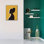 «Woman Black and White» par Andreas Magnusson, art mural sur toile