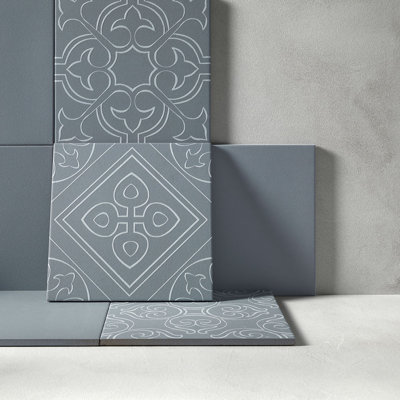Helix 8X8 Pattern Classic Porcelain Tile