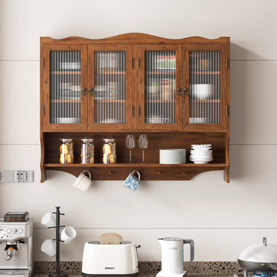 Armoire murale 39,37 "Retro 4 portes