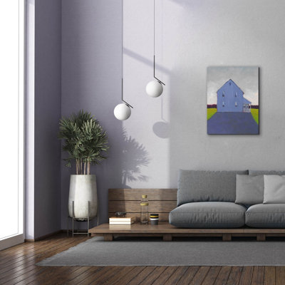  «Bucolique Structure 9» par Carol Young, art mural sur toile, 26 po x 34 po