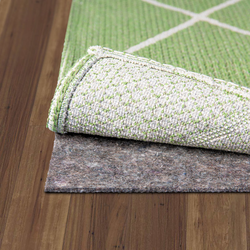 Sous-tapis antidérapant double surface Calliah (0,25 po), Tapis de couloir 2 pi x 6 pi 1 po
