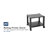Mount-It! Height Adjustable Under Desk Printer Stand with 4 Swivel Wheels and Cable Management
