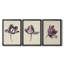 Antique Tulip Study I - Toile tendue avec châssis sur mesure - 3 pièces-1797083266-1797083268