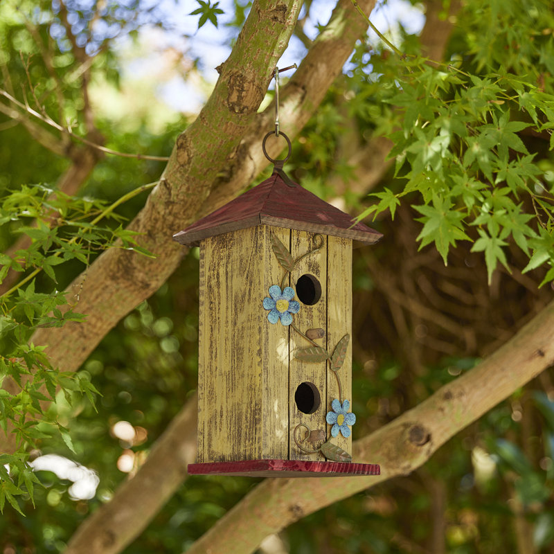 Maison d'oiseaux pour jardin 11,75 po H