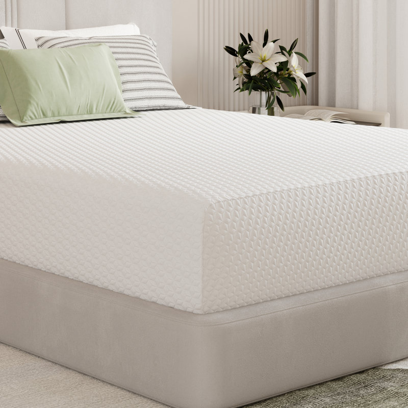 Medium Memory Foam Mattress, Twin, 8"